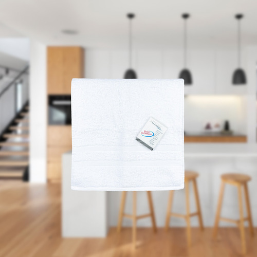 Toalla De Manos Prestige/hilasal, Color Blanco, 100% Algodón Color Blanco Prestige