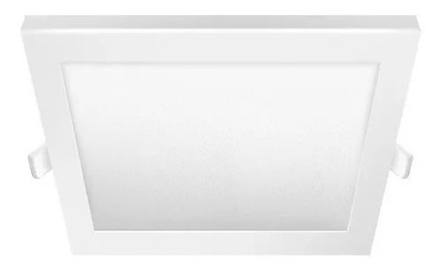 Panel Plafon Led Embutir 24w Cuadrado Macroled Luz Calida