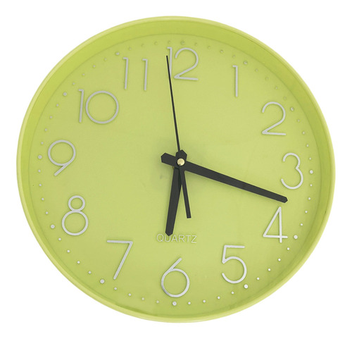 Reloj De Pared Clásico Función Con Cuarzo