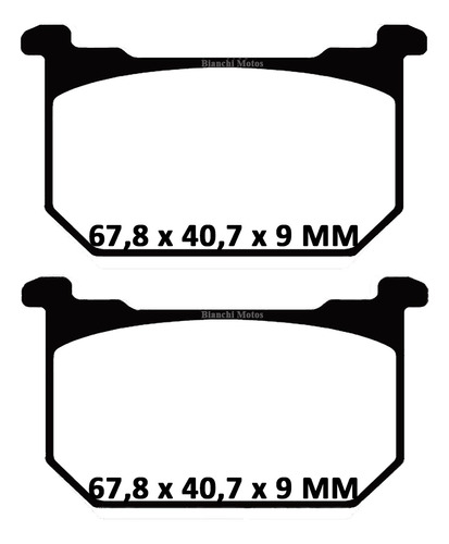 Pastilla Freno Kawasaki Kz 650 Delantera Bianchi Motos