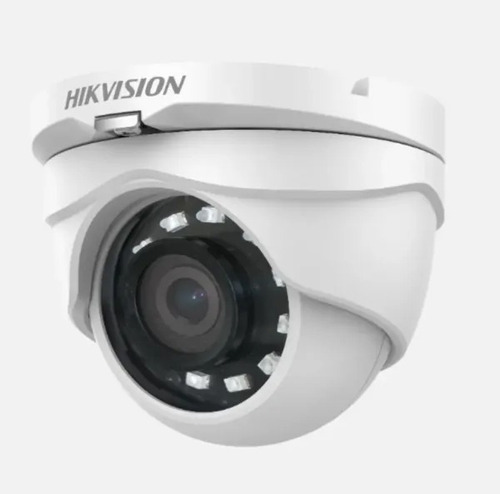 Camara Domo Hikvision 2mp 2,8mm Intemperie Ip67 Metalica