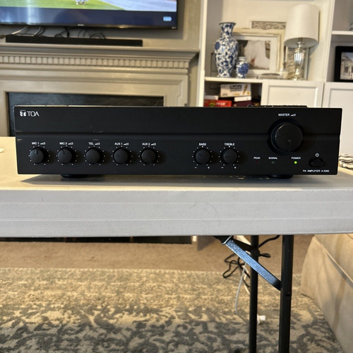 Amplificador Monofónico Toa A2060 + Parlante Novik (Usado)