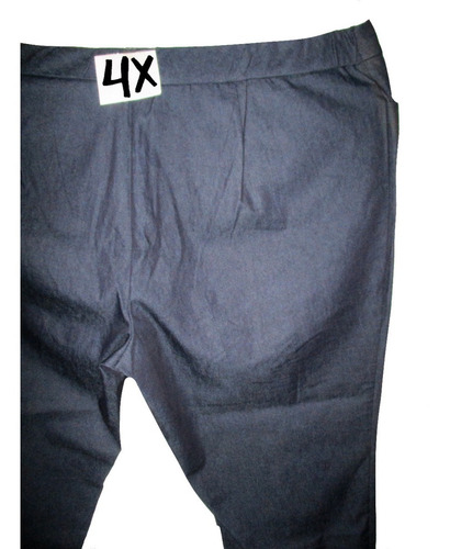 Pantalon Jeans Azul Mezclilla Dama Talla 4x (46/48) George