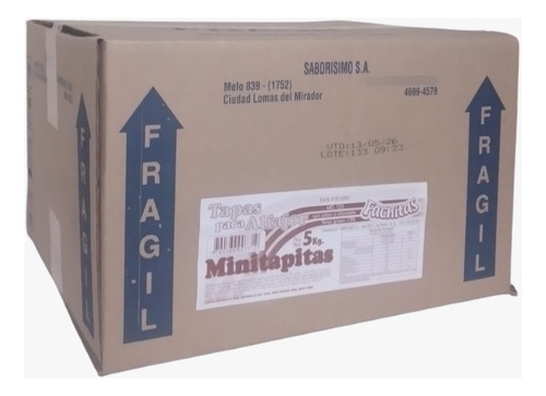 Minitapitas De Alfajores X/5 Kg