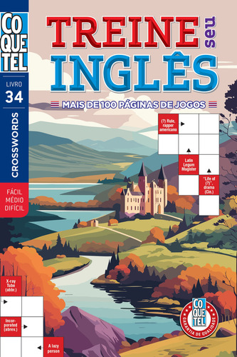 Livro Coquetel Treine Seu Inglês Ed 34, De Editora Coquetel. Editorial Coquetel - Nf, Tapa Mole, Edición 34 En Inglês, 2024