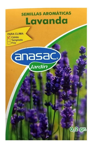 Semillas Lavanda Anasac 0.3 G