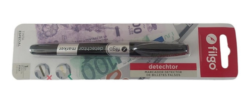 Imagen 1 de 2 de Marcador Detector De Billetes Falsos Filgo