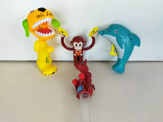 Figuras Paleteras Movimiento Gatillos Perro Bootleg