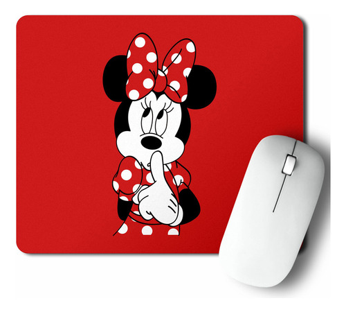Mouse Pad Minnie Pensando (d1708 Boleto.store)
