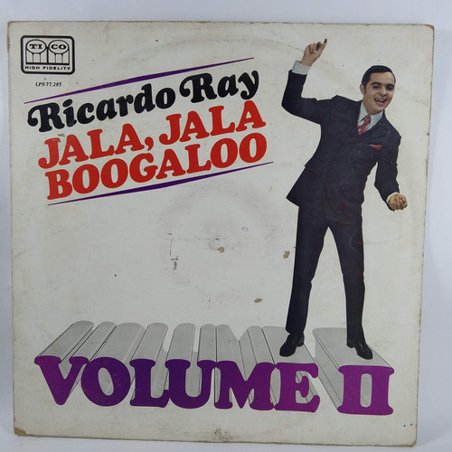 Lp Ricardo Ray Jala Jala Boogaloo  Vol  2 Edic Venezuela