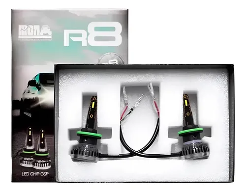 Bombillos Led R8 30k Lms Potencia Prod Rally Dakar Of. Carro