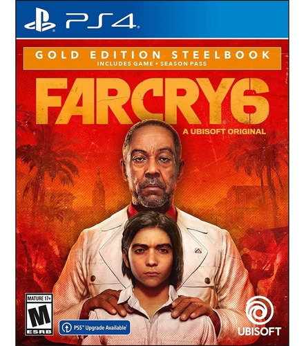 Far Cry 6: Edición Gold Steelbook Playstation 4