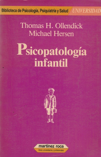 Libro Fisico Psicopatologia Infantil Thomas H Ollendick