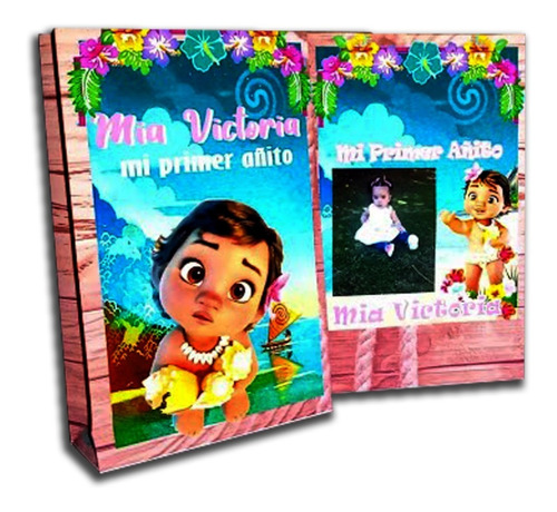 Bolsitas Golosineras Moana Bebé X 10 Personalizadas Fiestas