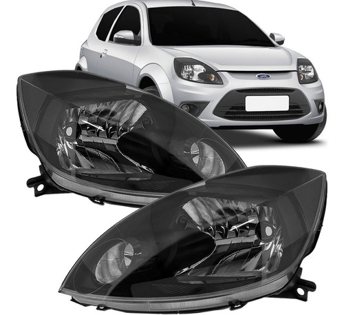 Par Farol Ford Ka 2008 2009 2010 2011 2012 13 14 Sport Fumê