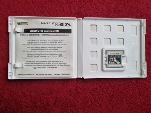 Luigui Mansión Videojuego Nintendo 3ds Original (Usado)