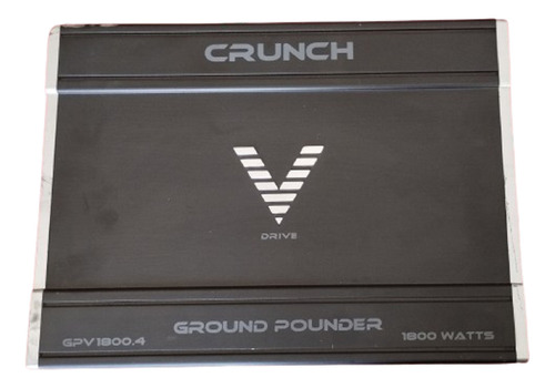 Amplificador Crunch Gp V 1800w 4 Canales Usado
