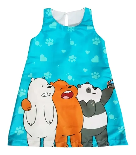comprar Vestido Para Niñas De Los Escandalosos - The Bare Bears - H