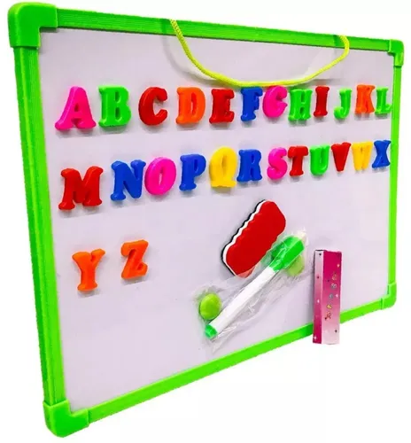 Pizarron con letras magneticas sale