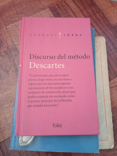 Discurso Del Método Renée Descartes Tapa Dura Ed Folio