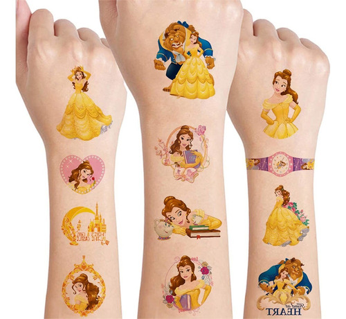 8 Hojas De Lindos Tatuajes Temporales Para Niños, La B...