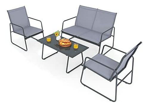 Conjunto Muebles Patio Compatible Con .