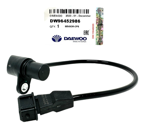 Sensor Posicion Cigüeñal Spark 2006 - 2014 Original Daewoo