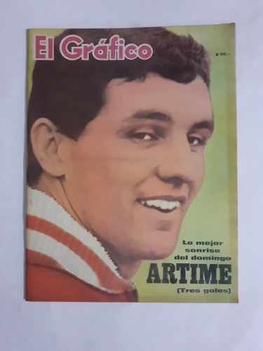 El Gráfico 2450 Artime Independiente Año 1966