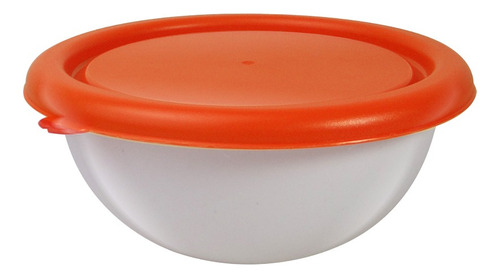 Bowl Ensaladera Pequeña 800ml Con Tapa - Set De 2 Unidades