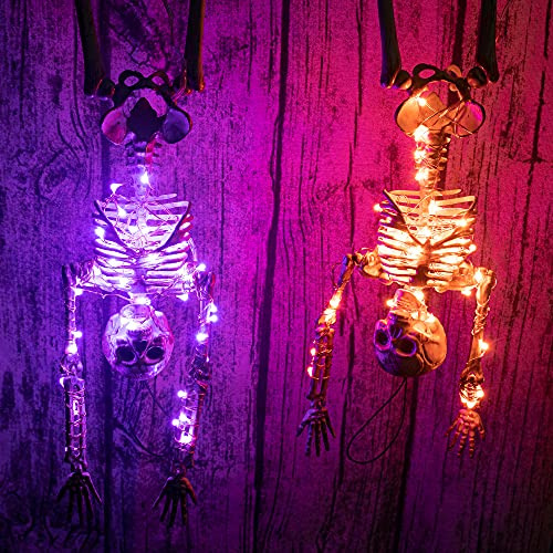 Luces Led Moradas Pilas Juego De 8 Mini Luces De Hadas ...