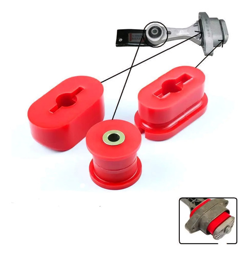 Bujes De Soporte De Caja Vw Golf Bora Gti A4 Mk4 Mk4.5