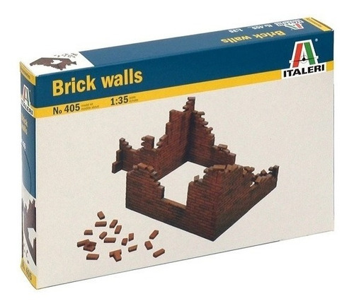 Acess Para Diorama Brick Wall 1/35 Italeri Muro Tijolo 0405