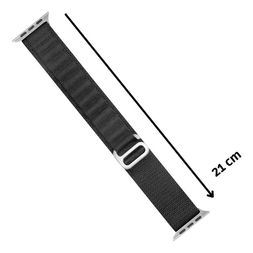 Pulseira Alpine Tecido Para Smartwatch 42 Mm 45 Mm 49 Mm