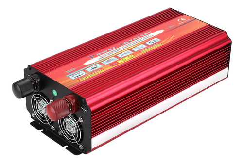 Inversor De Coche, Convertidor De Potencia Lcd De 9000 W, On