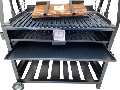 Asador Mediano Tipo Argentino, P/carbón, Desmontable