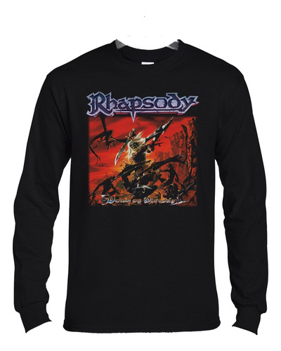 Polera Ml Rhapsody Dawn Of Victory Metal Abominatron