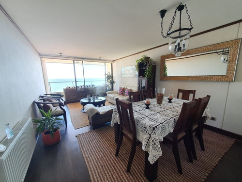 En Venta Precioso Depto Vista Al Mar Zona Segura Costa Brava