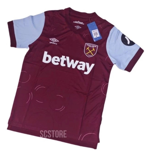 Jersey West Ham 2023 2024 Nueva Versión Aficionado