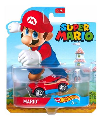 Vehículo Mario Bros Hot Wheels Mario Bros