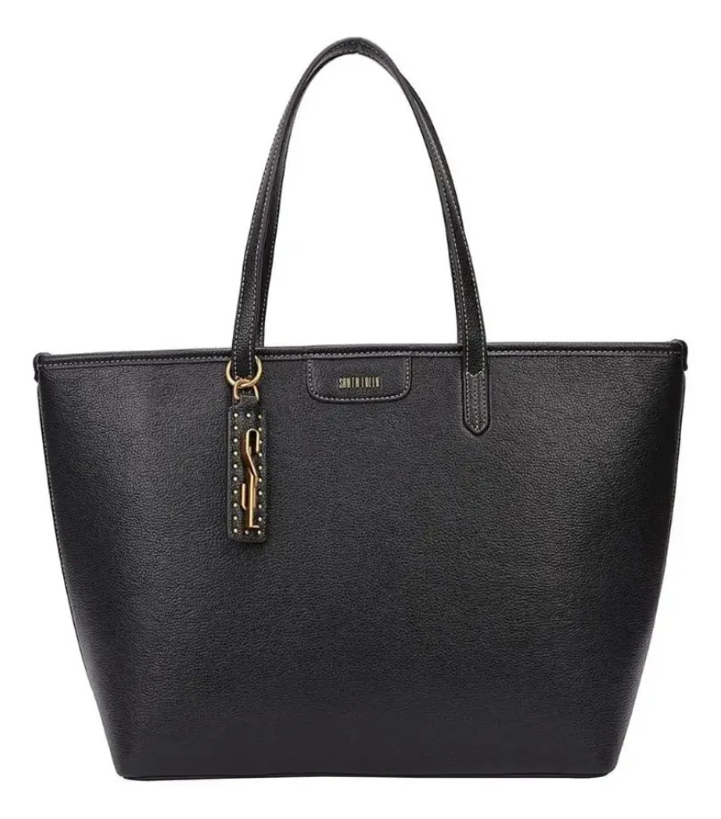Bolsa Shopper Feminina Santa Lolla Grande Floater Preto