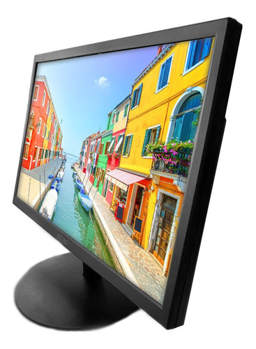 Monitor Pctop MLP190HDMI led 19" preto 100V/240V