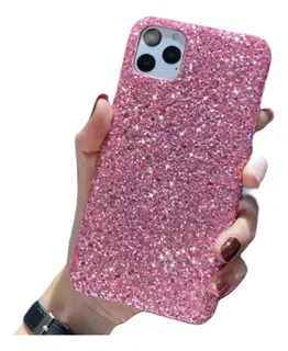 Funda Rigida Glitter Para iPhone 12 11 Pro Max Xr Xs 8 7 6 +