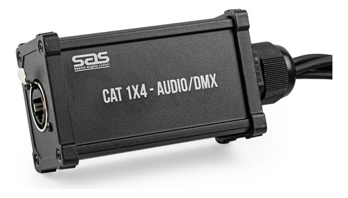 Medusa Sas Cat 1x4 Montada Com Xlr Linha Femea