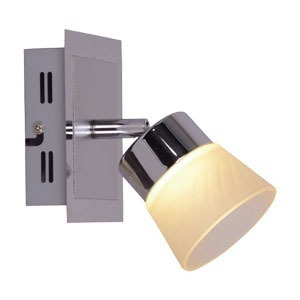 Imagen 5 de 5 de Aplique De Pared Cap 3 Luces Led Incorporado 4,2w Cromo