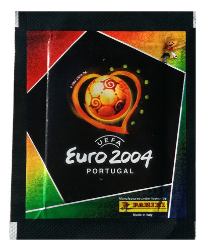 Sobre De Laminas Album Eurocopa Portugal 2004 Panini