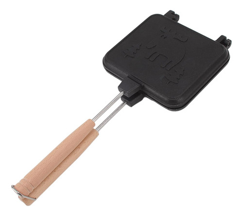 Sartén Doble Cara Para Sándwich Y Bistec - Mango Desmontable