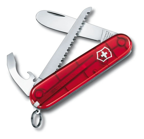 Navaja My First Victorinox Color Rojo Transparente 0.2373.t