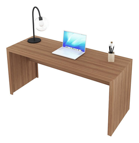 Escrivaninha/mesa Escritório Multimóveis Vcr25019 Amêndoa