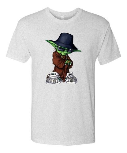 Remera Yoda Rap Sublimada Hombre Mujer Niño Niña Premium