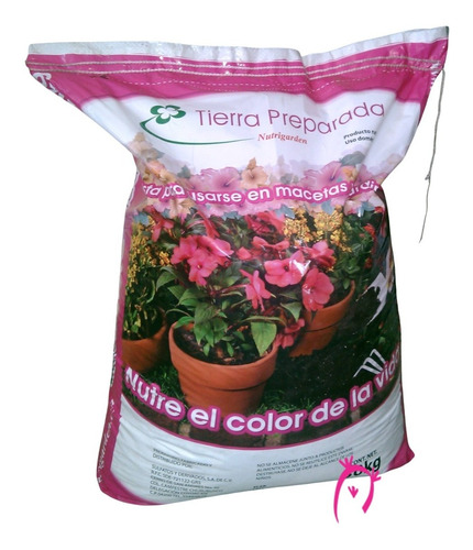 Tierra Preparada Nutrigarden 5kg. Para Macetas Y Jardineras